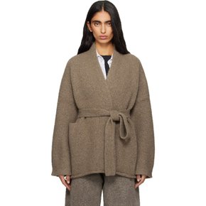 베이지 코토 가디건 AW25C1303Y102 TOBACCO