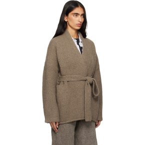 베이지 코토 가디건 AW25C1303Y102 TOBACCO
