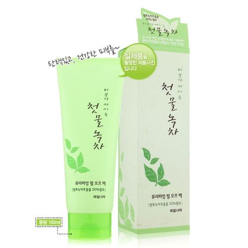 과일나라 얼굴팩 첫물녹차 퓨리파잉 필 오프 팩 150ml