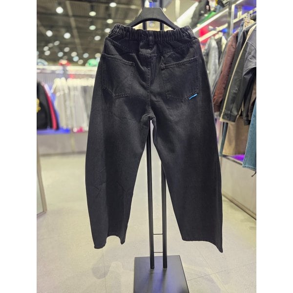 [시흥점] 26`페이크스톤 와이드 데님 팬츠(블랙)/JHZZ80423BK