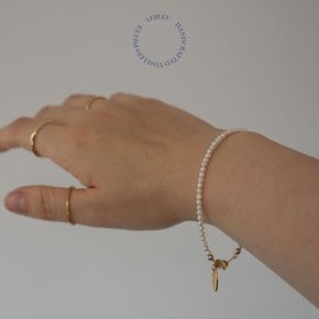 Simple pearl bracelet (2024fw63)