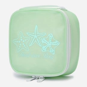 록시 JELLY SWIM PVC 반투명 사각 파우치 RG13OB534LIM MA