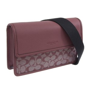 CH828 TURNER CROSSBODY CHANBRAY (WINE  [] [코치] 가방 남성 숄더백 아울렛 대각선 캔버스