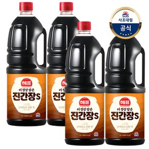 [사조대림] 더정성담은 진간장S 1.8L x4개