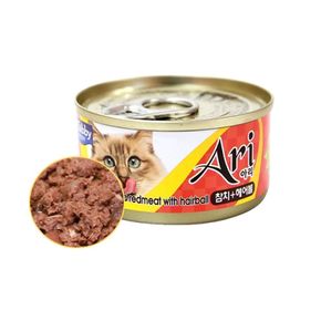 참치 헤어볼 80g 아리캔 고양이 영양간식