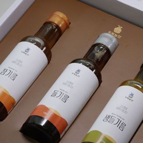 국내산 선물세트 들기름180ml+참기름 180ml[35103402]