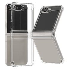갤럭시 Z플립6 카이트 투명 힌지보호 범퍼 슬림 젤리 휴대폰 케이스