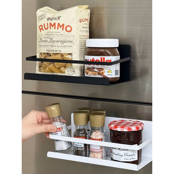 자석으로 붙이는 주방 수납 선반 2type