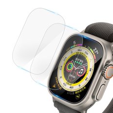 매직쉴드 애플워치8 울트라 전용 2.5D 강화유리 풀커버 보호필름 1매 Apple Watch8 Ultra 49mm