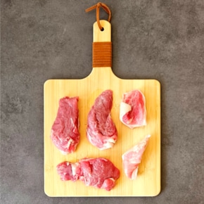 [한림맛집직송] 제주 흑돼지 냉장 뒷고기 잡육 1kg