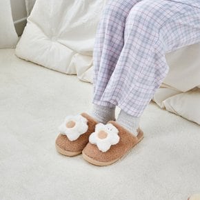 [버터샵] 보들보들 버터곰 페이스 슬리퍼 FREE 브라운
