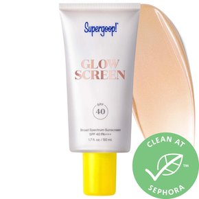 슈퍼굽 글로우스크린 SPF 40 선스크린 위드 히알루론산+나이아신아마이드 골든 아워 50mL