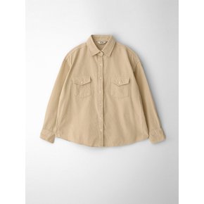 Corduroy Washing Shirt [3COLOR]