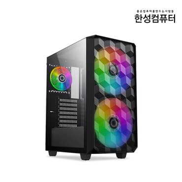 한성컴퓨터 보스몬스터 AX 560ANTFB R5 7500F RTX4060Ti D5 16GB 게이밍컴퓨터 본체 데스크탑 PC