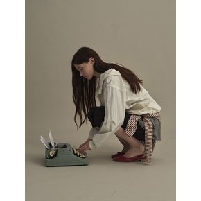CASUAL HOODIE ANORAK (sand ivory)