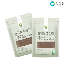 청정원 유기농 흑설탕 454G x6개