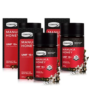 뉴질랜드 콤비타 마누카허니 꿀 Manuka Honey UMF15+ 250g 3개