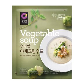 청정원 우리쌀 야채크림수프 60g(3인분) x 12개