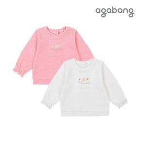 TC01 라니로맨틱티셔츠(IVORY,PINK) 라니로맨틱티셔츠(IVORY,PINK) 01Q13 (S9602576)