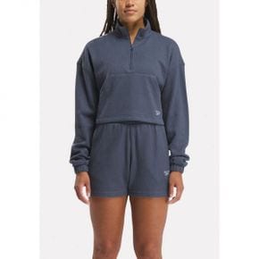 4733300 Reebok LONG SLEEVE WARDROBE ESSENTIALS - Jumper east coast blue