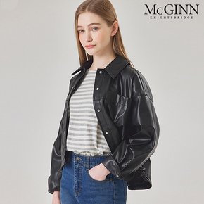 햄스트링 스냅 에코레더 자켓_PBMF4S1JK1071