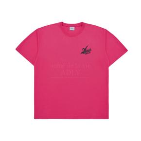 BIG LOGO 2 PRINTING SHORT SLEEVE T-SHIRT PINK 빅스크립트2 핑크 SSLBST-PNK