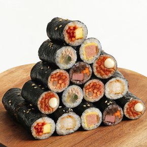 1팩 130kcal~ 곤약꼬마김밥 스팸계란 외 7종 6팩 / 식단조절 냉동김밥 곤약현미밥