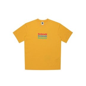 [공식]소로나 코다마틱 레터링 반팔티셔츠 YELLOW