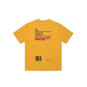 [공식]소로나 코다마틱 레터링 반팔티셔츠 YELLOW