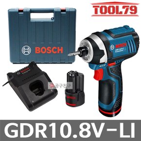 GDR10.8V-LI 충전임팩트드릴 10.8V 2.0AH*2개 충전임팩 육각 1/4 임팩세트