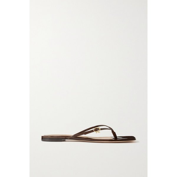 글로스 가죽 샌들 1647597321401593