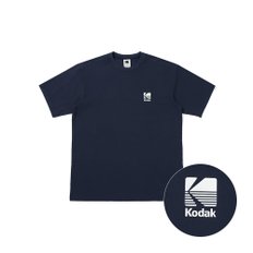 [공식]빅로고 세미오버핏 반팔티셔츠 NAVY