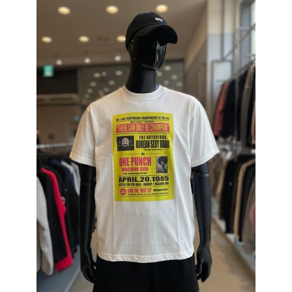 [여주점] UFC 짱재 빈티지 포스터 릴렉스핏 반팔 티셔츠 U2SSV2156WH
