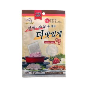 냄새뚝 더 맛있게 보쌈 수육용 한방재료 티백 16g 김장철 필수템