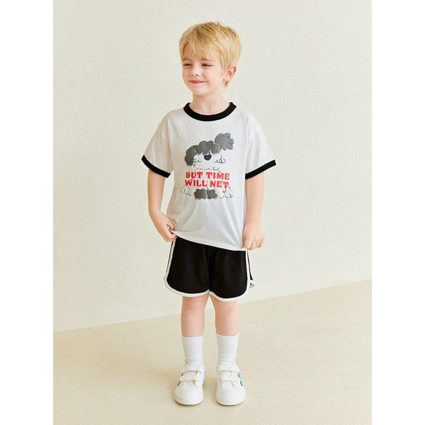 퍼피타임배색링거상하복