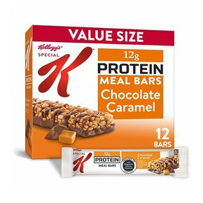 [해외직구]켈로그 스페셜케이 프로틴밀바 초코카라멜 45g 12입/ Kelloggs Special K Protein Meal Bars 19oz