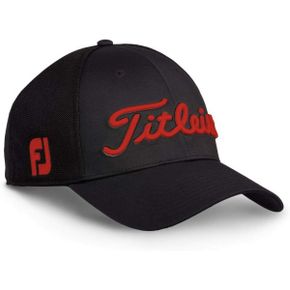 영국 타이틀리스트 골프모자 Titleist Mens Tour Sports Mesh Staff Baseball Cap 1735554