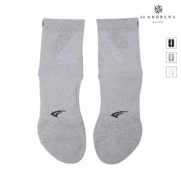 세인트앤드류스 [67%가격인하] 그레이 남성 별 심볼 FOOT MAX 중목 양말 811C3SCA01_GY