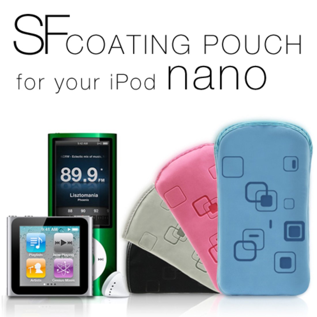 iPod nano전용 부드러운 감촉의파우치 SF파우치 상품이미지 1