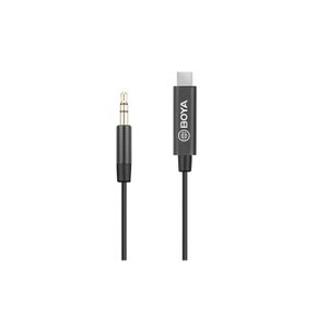 [썬포토정품] 보야 BY-K2 3.5mm TRS (Male) to USB Type-C (Male) Audio Adapter