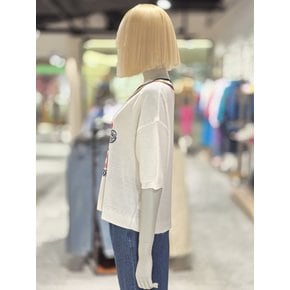 [파주점] 브이넥 컬러 배색 니트 BAKP60431
