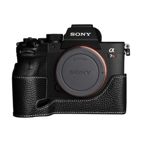 TP Original SONY α7R IV 용 바디 하프 케이스 블랙 TB06A7M4-BK