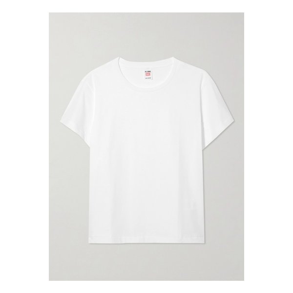 클래식 코튼 저지 티셔츠 화이트 46376663162946607