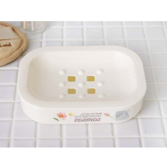 제이큐 욕실용품 욕실정리 코스모스Slim오픈비누각 X ( 5매입 )