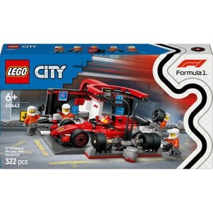 레고 60443 F1 Ferrari 피트 스탑과 크루 [시티] 레고 공식