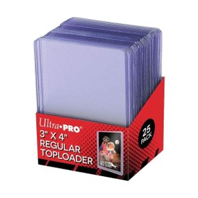 포켓몬카드 울트라 프로 3X4 탑로더 투명 25매 1박스