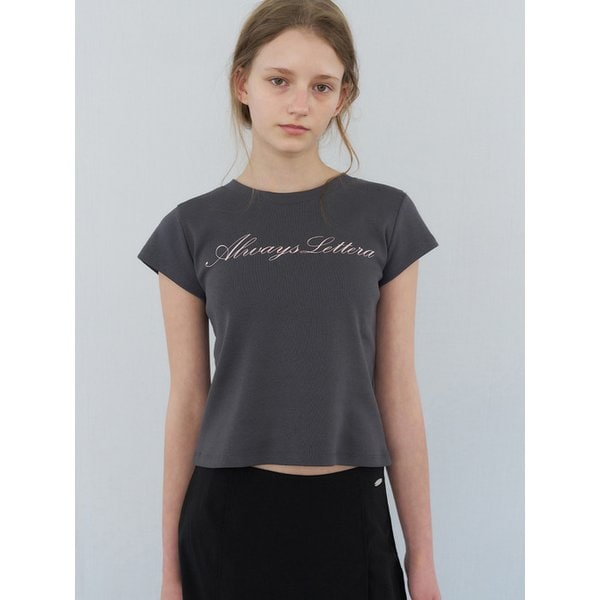 [1+1] Short Sleeve Logo T-shirts_3color