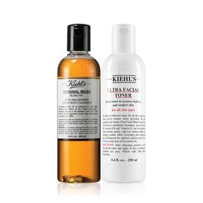 머스크 바디 클렌저 250ml + 울트라 훼이셜 토너 250ml