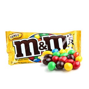 MnMs 엠앤엠 피넛 40g/간식/수입과자