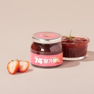  잼민트 74% 딸기잼 165g